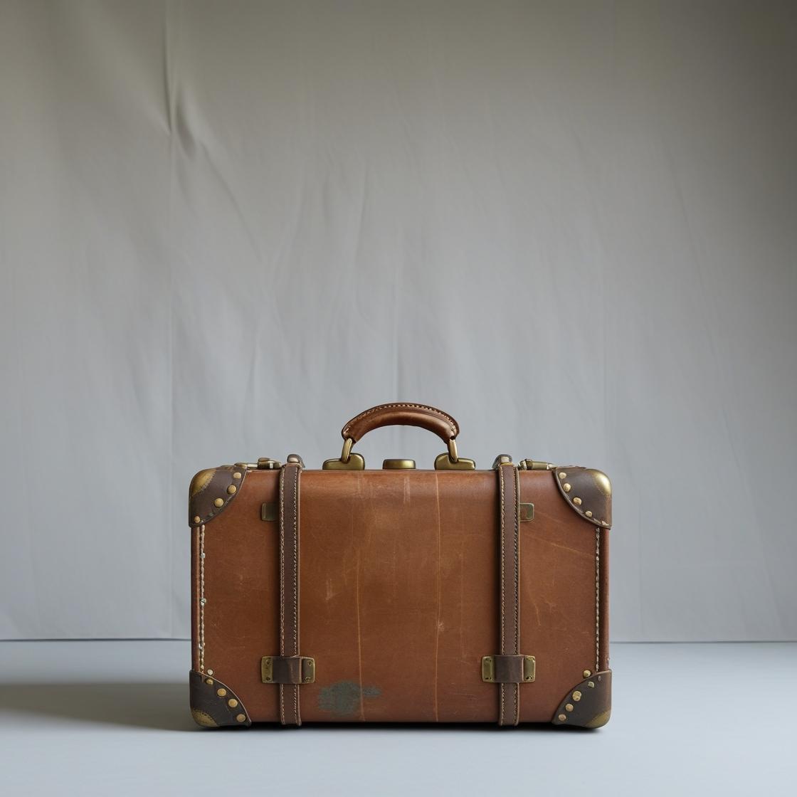 Vintage Leather Briefcase