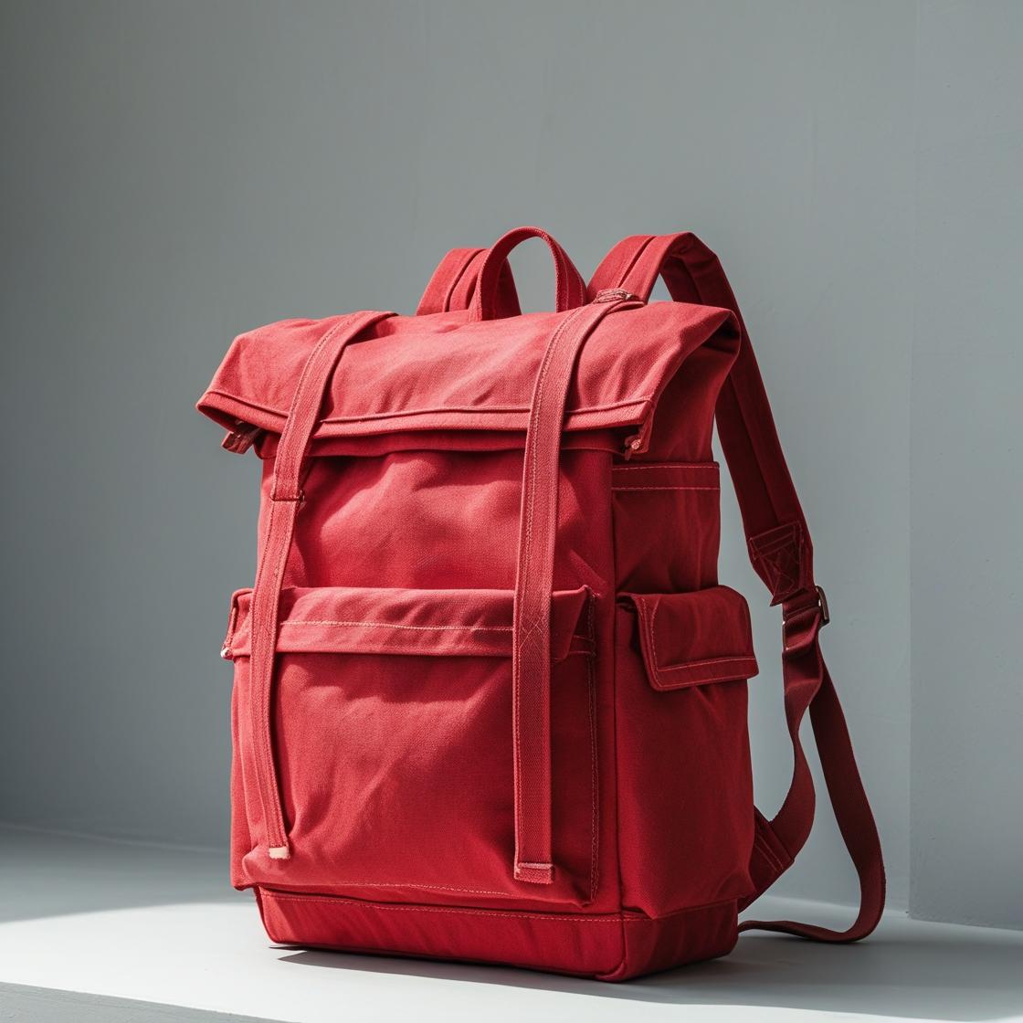 Hiking Red Backpack Version