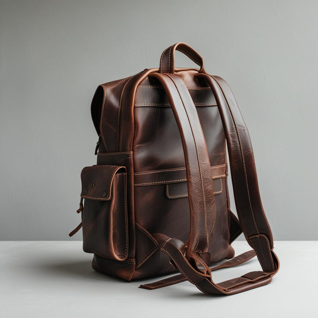 Rugged Brown Backpack Large