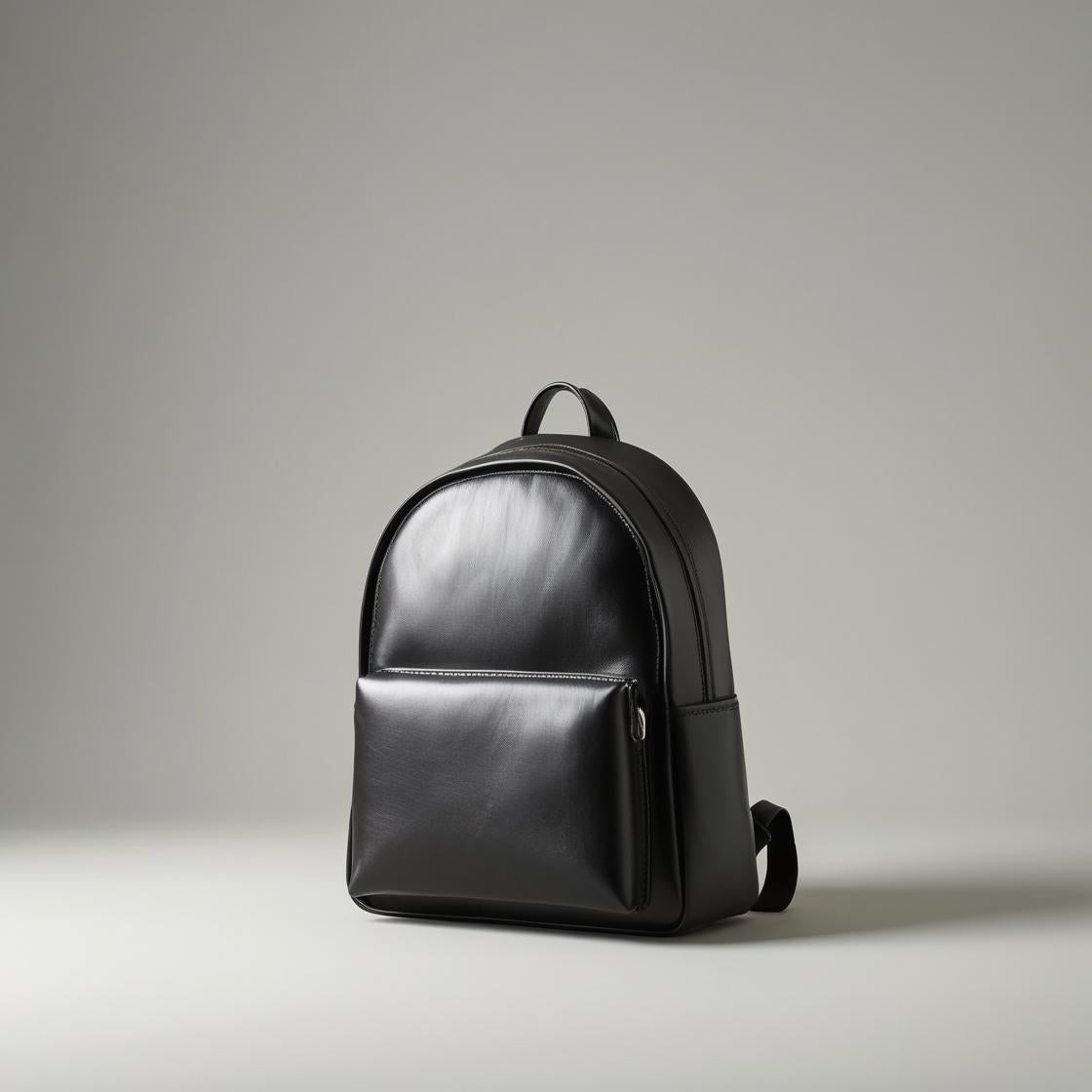 Simple Mini Black Backpack